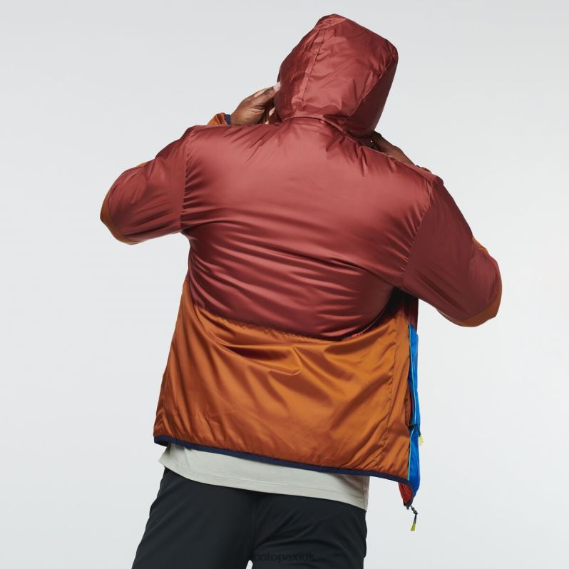 Cotopaxi Jacket UK - Teca Cálido Hooded Jacket Men Dry Lands Origin Cotopaxi X4X0H773