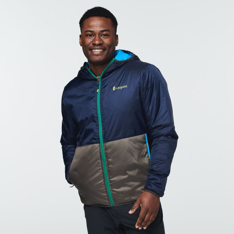Cotopaxi Jacket UK - Teca Cálido Hooded Jacket Men Origins Sink Or Swim Cotopaxi X4X0H774
