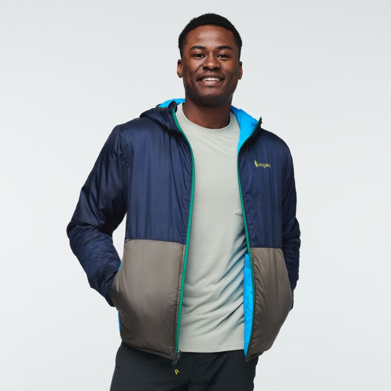 Cotopaxi Jacket UK - Teca Cálido Hooded Jacket Men Origins Sink Or Swim Cotopaxi X4X0H774