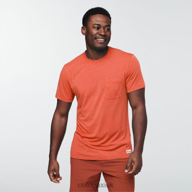 Cotopaxi UK - Best Canyon Paseo Travel Pocket T-Shirt Men Cotopaxi X4X0H306