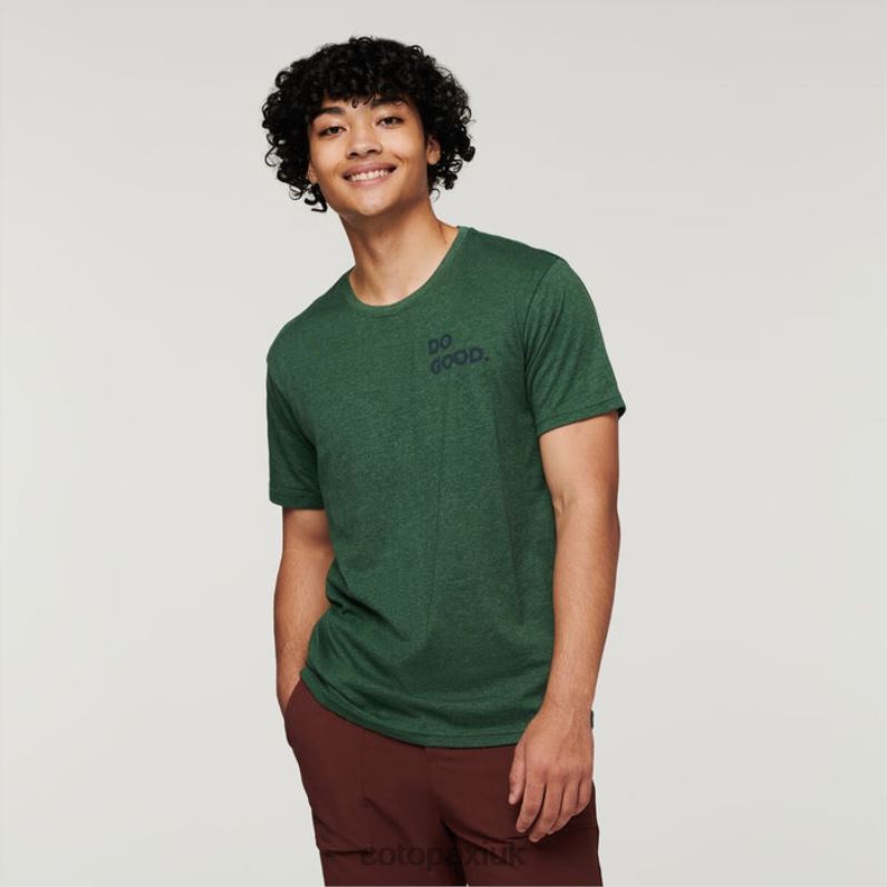 Cotopaxi UK - Best Wild West Organic T-Shirt Men Forest Cotopaxi X4X0H328