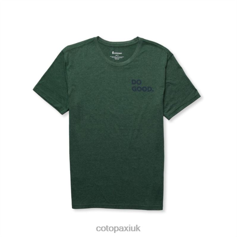 Cotopaxi UK - Best Wild West Organic T-Shirt Men Forest Cotopaxi X4X0H328
