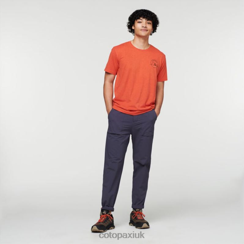 Cotopaxi UK - Camp Life Organic T-Shirt Men Canyon Best Cotopaxi X4X0H317