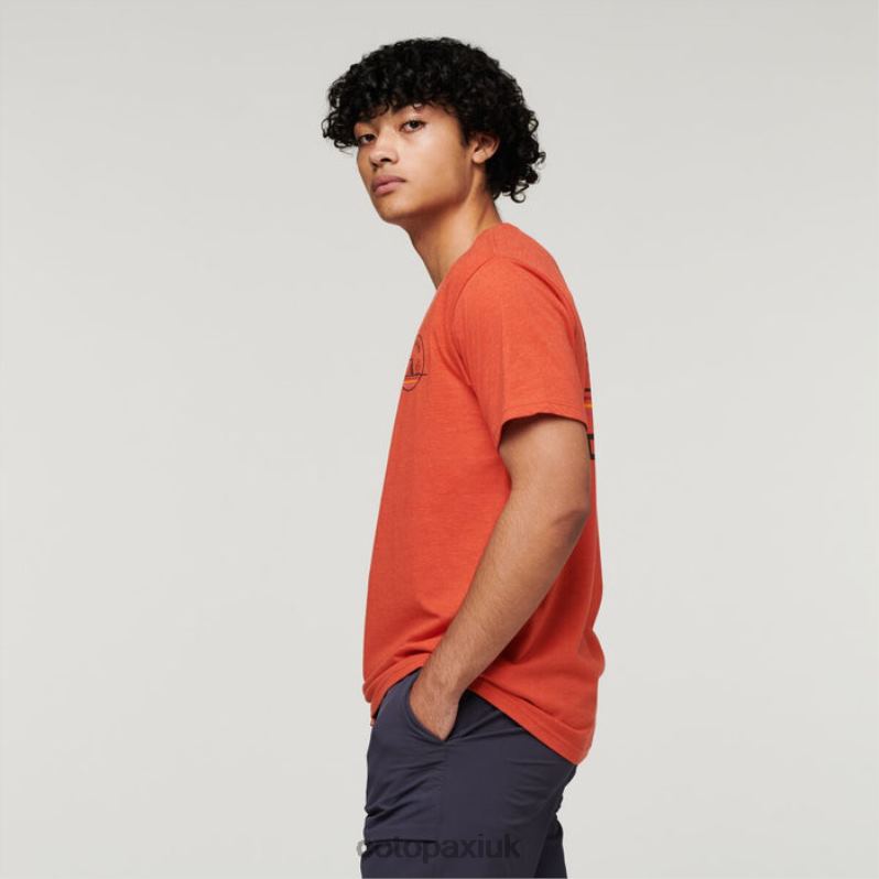 Cotopaxi UK - Camp Life Organic T-Shirt Men Canyon Best Cotopaxi X4X0H317