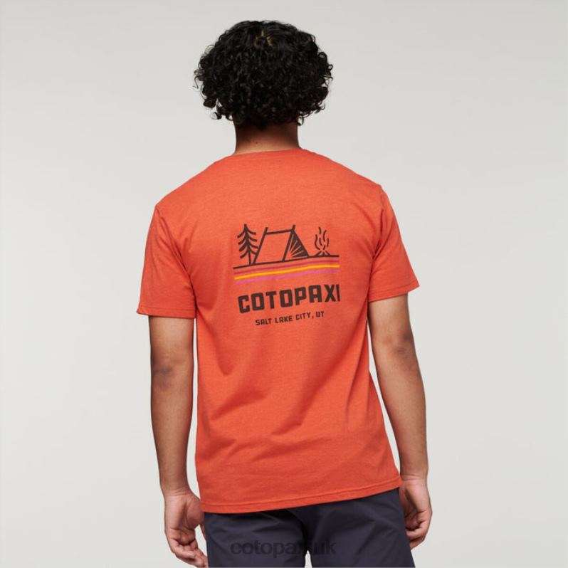 Cotopaxi UK - Camp Life Organic T-Shirt Men Canyon Best Cotopaxi X4X0H317