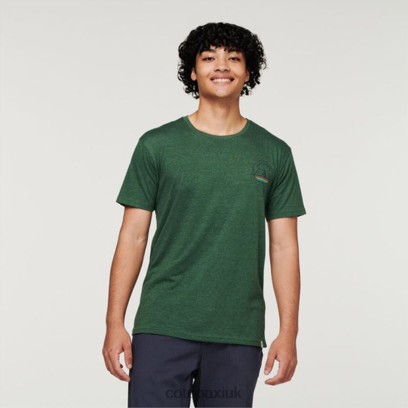 Cotopaxi UK - Camp Life Organic T-Shirt Men New Forest Cotopaxi X4X0H318