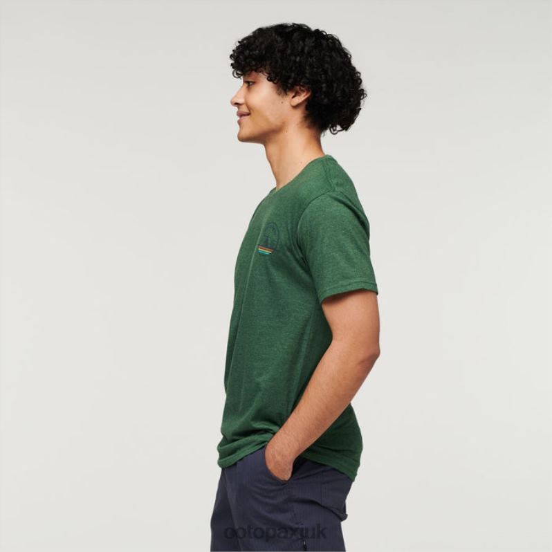 Cotopaxi UK - Camp Life Organic T-Shirt Men New Forest Cotopaxi X4X0H318