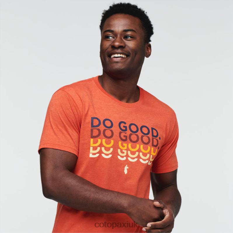 Cotopaxi UK - Canyon Brand Do Good Repeat T-Shirt Men Cotopaxi X4X0H313