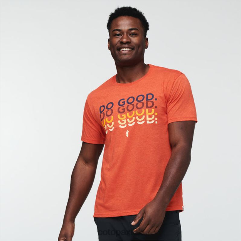 Cotopaxi UK - Canyon Brand Do Good Repeat T-Shirt Men Cotopaxi X4X0H313