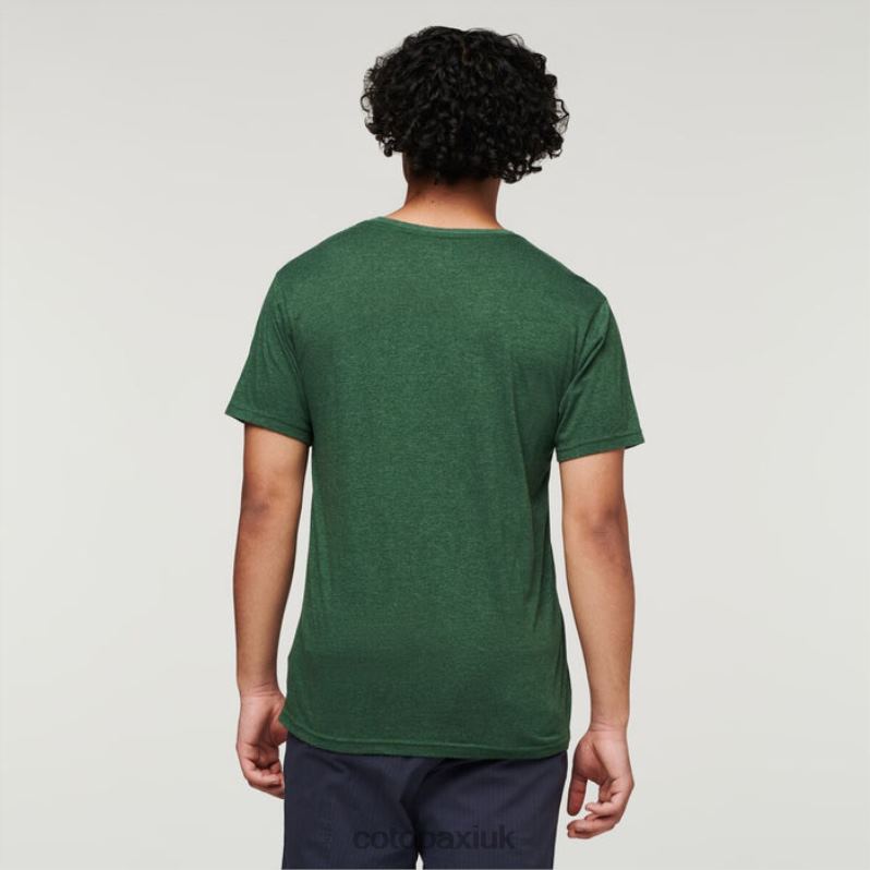Cotopaxi UK - Do Good Repeat T-Shirt Men Origins Forest Cotopaxi X4X0H312