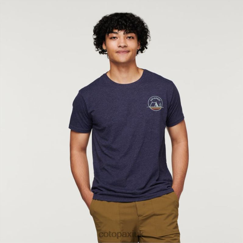 Cotopaxi UK - Maritime Fashion Camp Life Organic T-Shirt Men Cotopaxi X4X0H319