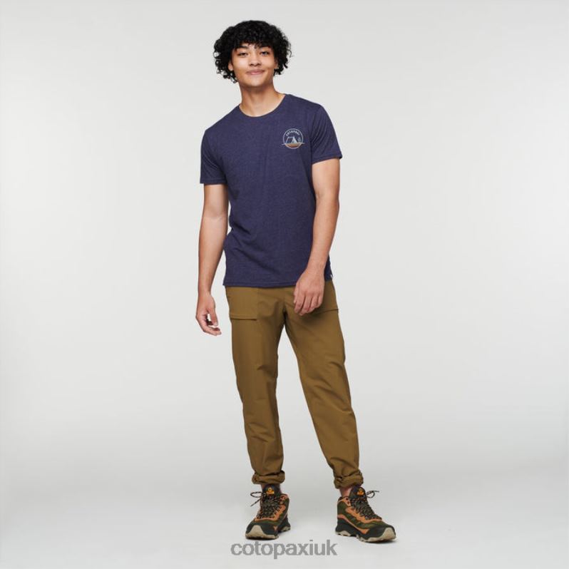 Cotopaxi UK - Maritime Fashion Camp Life Organic T-Shirt Men Cotopaxi X4X0H319