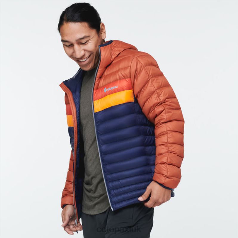 Cotopaxi UK - Brands Spice-Maritime Fuego Hooded Down Jacket Men Cotopaxi X4X0H402