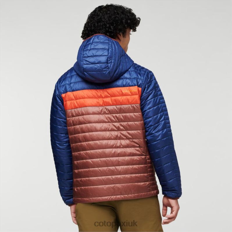 Cotopaxi UK - Capa Insulated Hooded Jacket Men Collections Maritime-Chestnut Cotopaxi X4X0H431