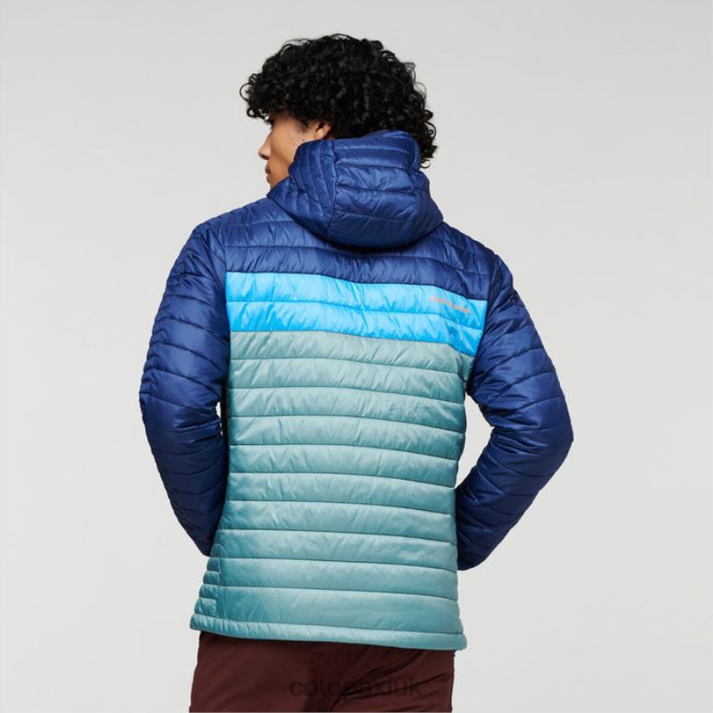 Cotopaxi UK - Capa Insulated Hooded Jacket Men Origin Maritime-Bluegrass Cotopaxi X4X0H432