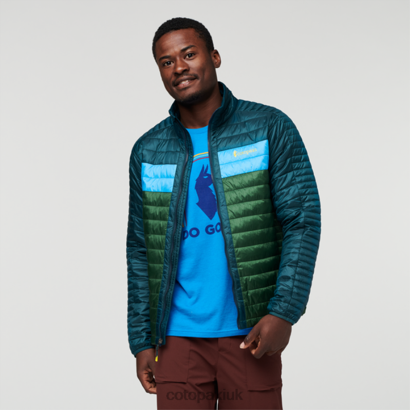 Cotopaxi UK - Capa Insulated Jacket Men New Deep Ocean-Forest Cotopaxi X4X0H428
