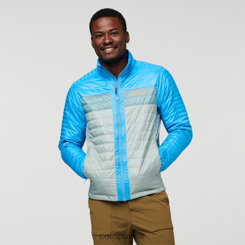 Cotopaxi UK - Capa Insulated Jacket Men Saltwater-Silver Best Cotopaxi X4X0H427