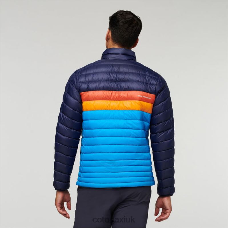 Cotopaxi UK - Fuego Down Jacket Men Maritime-Saltwater Brands Cotopaxi X4X0H413