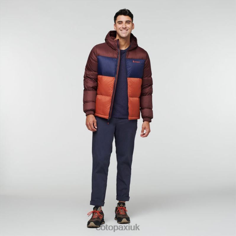 Cotopaxi UK - Solazo Hooded Down Jacket Men Original Chestnut-Spice Cotopaxi X4X0H414