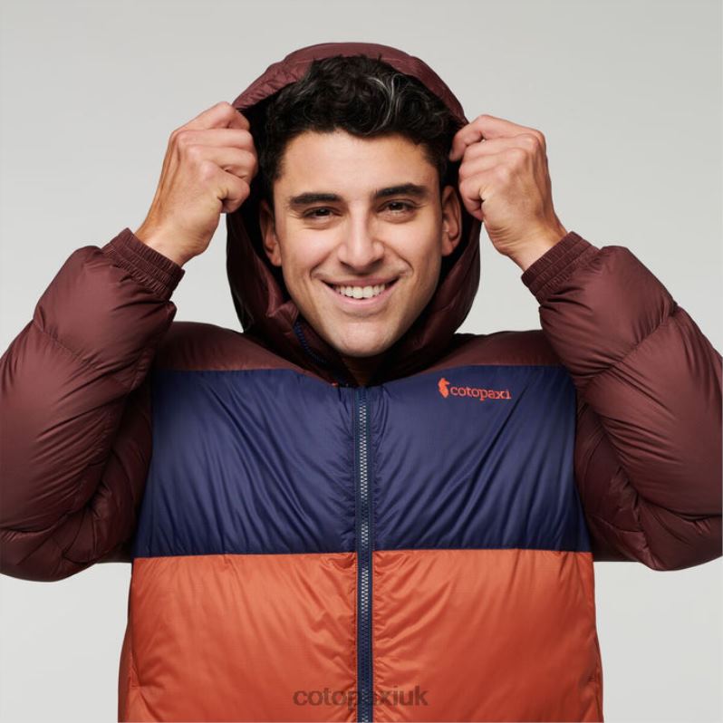 Cotopaxi UK - Solazo Hooded Down Jacket Men Original Chestnut-Spice Cotopaxi X4X0H414