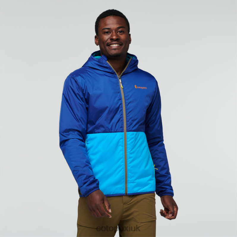 Cotopaxi UK - Teca Cálido Hooded Jacket Men The Wave Hot Cotopaxi X4X0H437