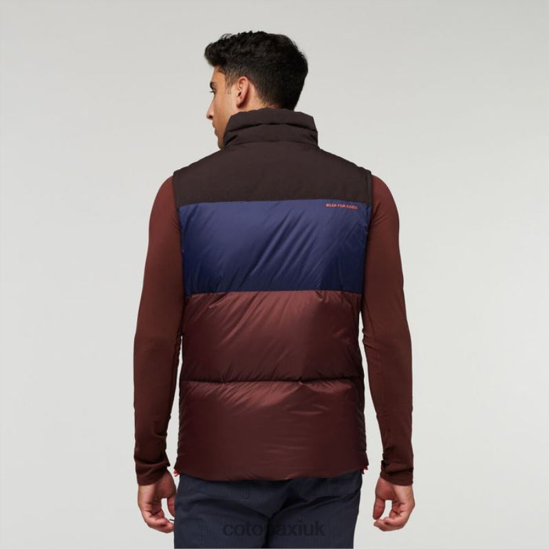 Cotopaxi UK - Cavern-Chestnut Original Solazo Down Vest Men Cotopaxi X4X0H513