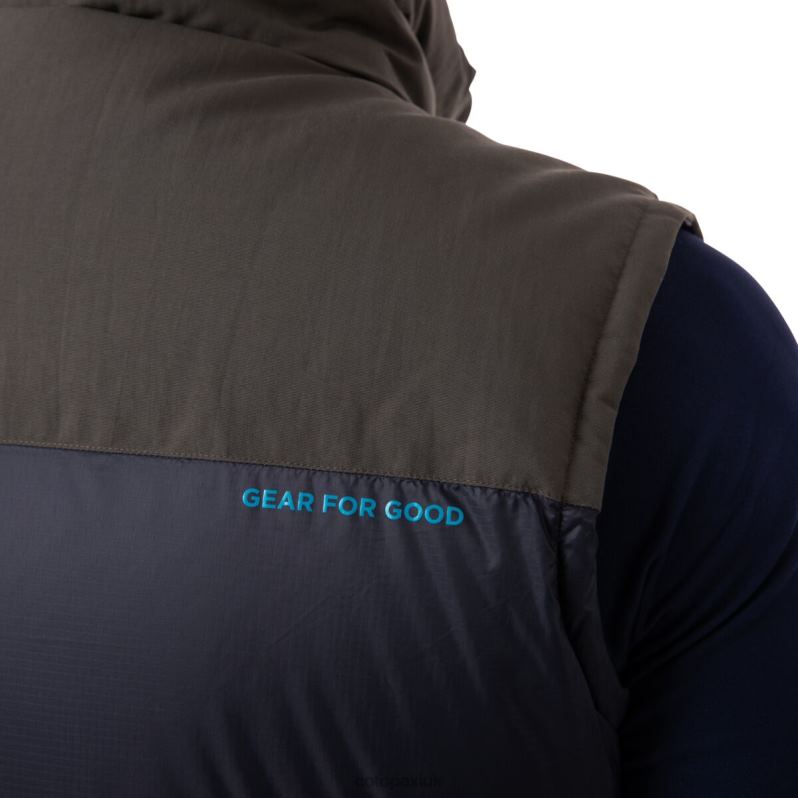 Cotopaxi UK - Collections Solazo Down Vest Men Iron-Black Cotopaxi X4X0H805