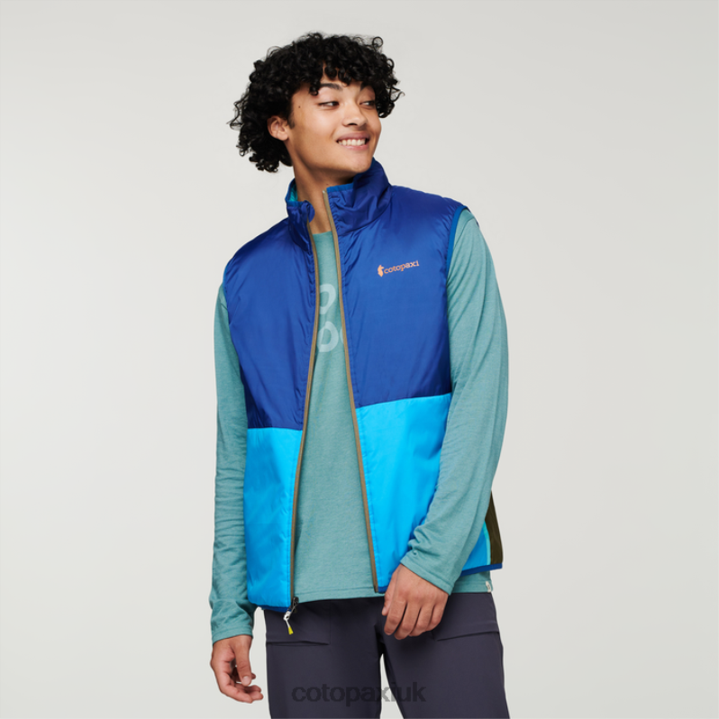 Cotopaxi UK - Fashion Teca Cálido Vest Men The Wave Cotopaxi X4X0H517
