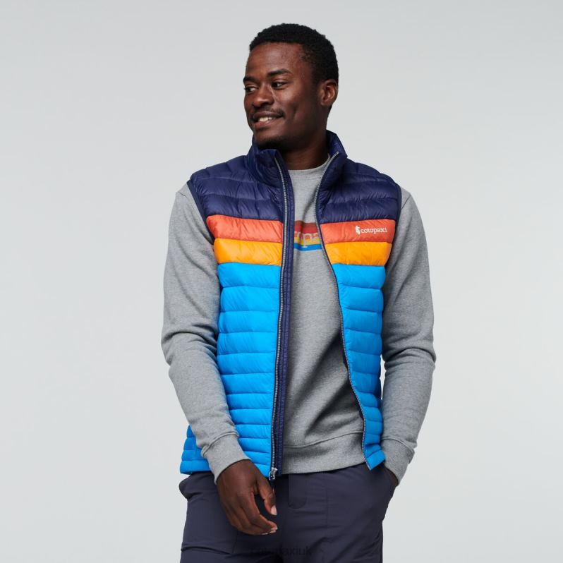 Cotopaxi UK - Fuego Down Vest Men Maritime-Saltwater Brand Cotopaxi X4X0H797