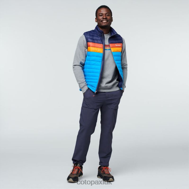 Cotopaxi UK - Fuego Down Vest Men Origins Maritime-Saltwater Cotopaxi X4X0H510