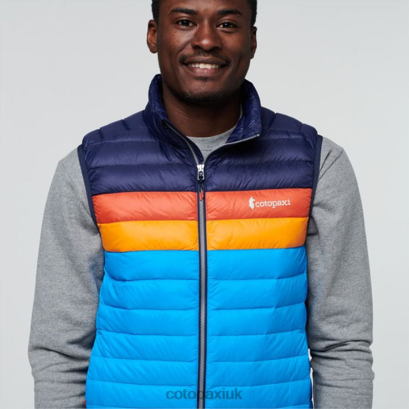 Cotopaxi UK - Fuego Down Vest Men Origins Maritime-Saltwater Cotopaxi X4X0H510