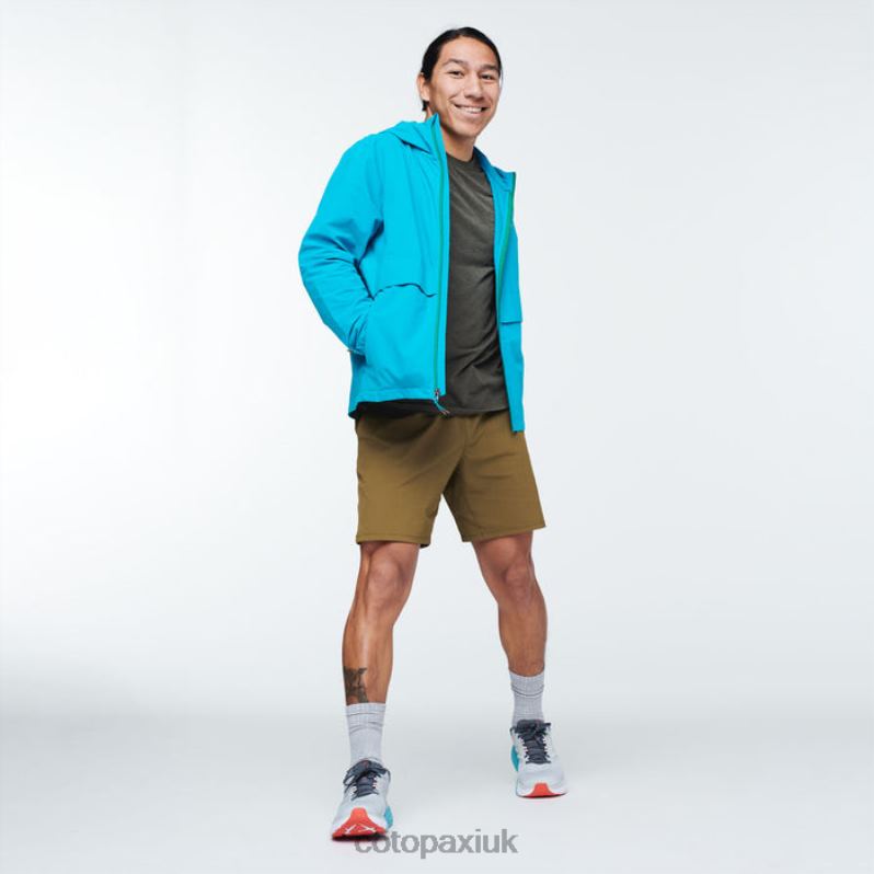 Cotopaxi UK - Mineral Blue Collection Viento Travel Jacket Men Cotopaxi X4X0H529