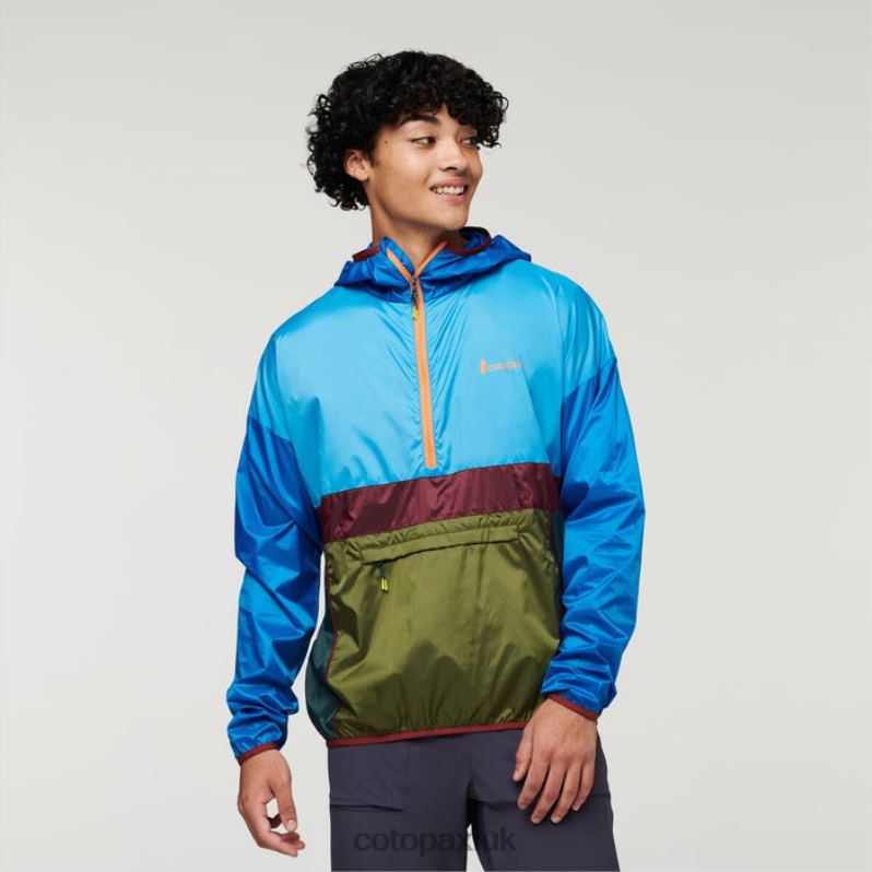 Cotopaxi UK - Seattle Original Teca Half-Zip Windbreaker Men Cotopaxi X4X0H535