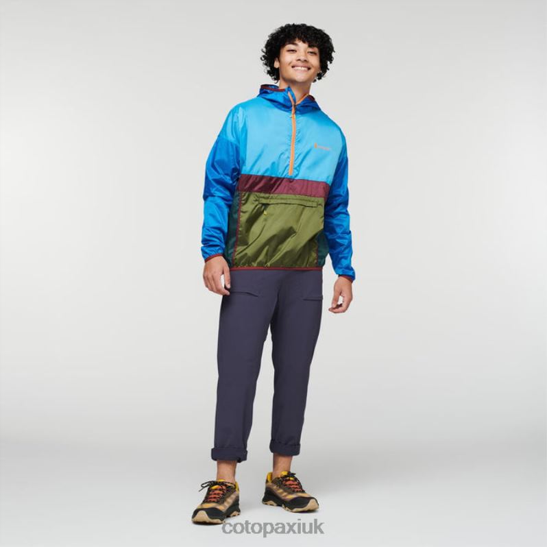 Cotopaxi UK - Seattle Original Teca Half-Zip Windbreaker Men Cotopaxi X4X0H535