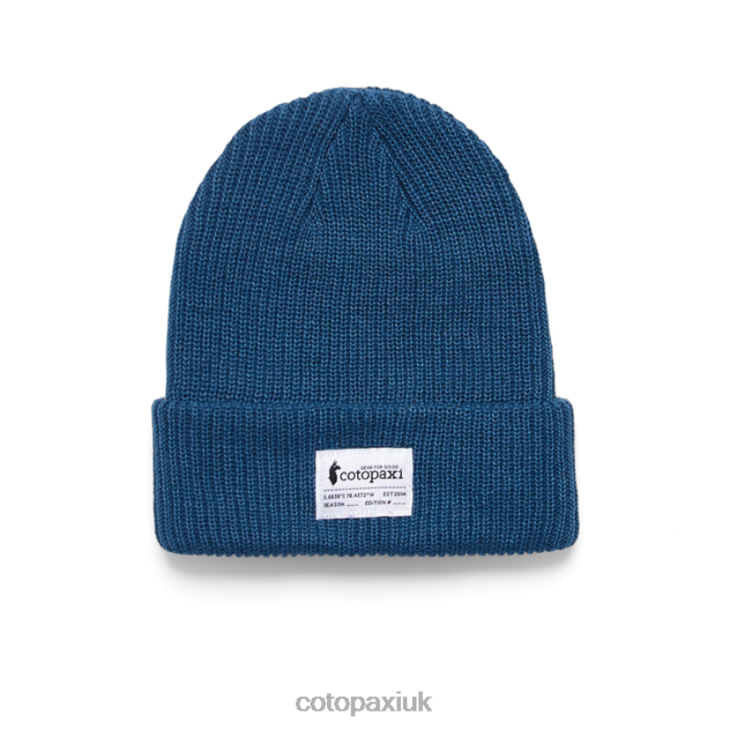 Cotopaxi UK - Fashion Wharf Beanie Patch Indigo Cotopaxi X4X0H638