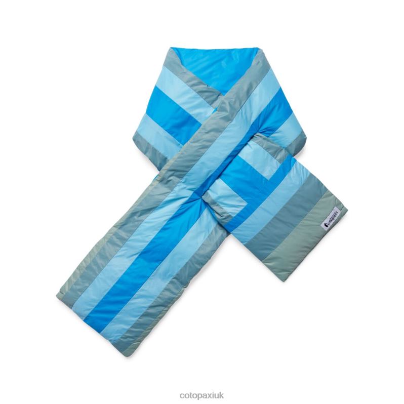 Cotopaxi UK - Fuego Down Scarf Saltwater Stripes Collection Cotopaxi X4X0H859