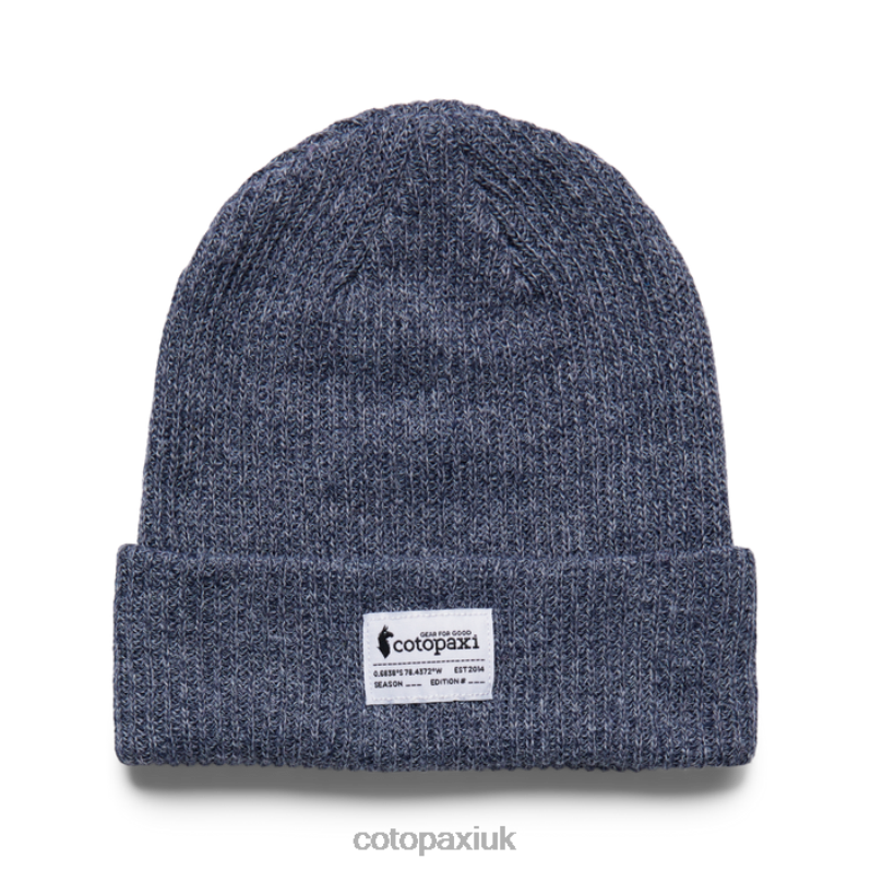 Cotopaxi UK - Heather Graphite Wharf Beanie Patch Best Cotopaxi X4X0H636