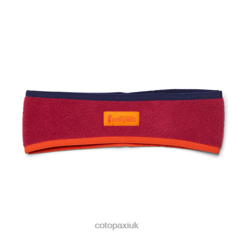 Cotopaxi UK - Origins Raspberry Teca Fleece Headband Cotopaxi X4X0H642