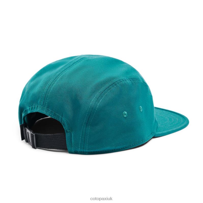 Cotopaxi UK - Brand Camp Life 5-Panel Hat Deep Ocean Cotopaxi X4X0H830