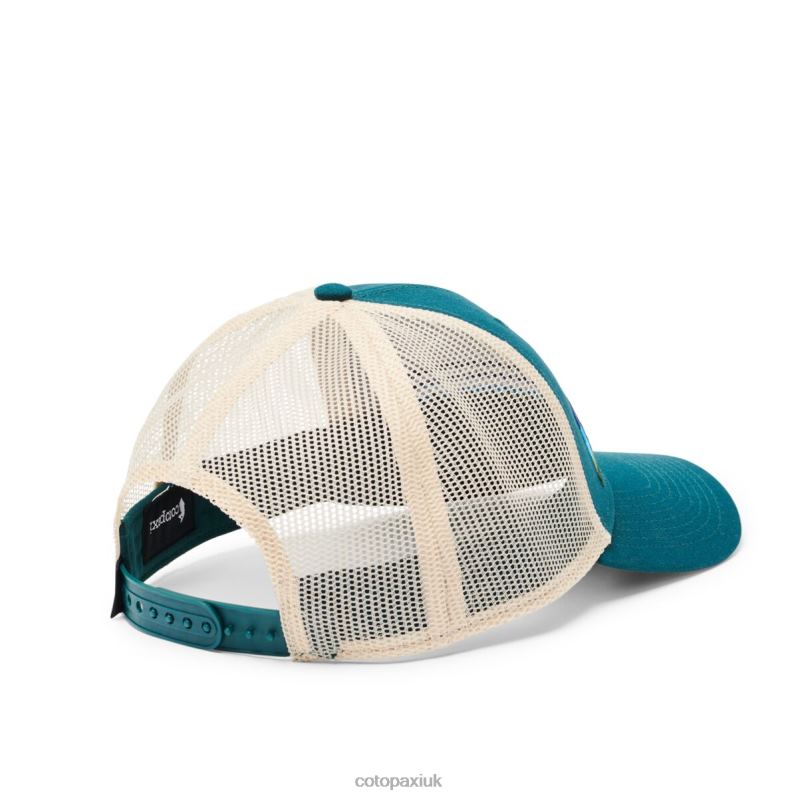 Cotopaxi UK - Deep Ocean On The Horizon Trucker Hat Origins Cotopaxi X4X0H851