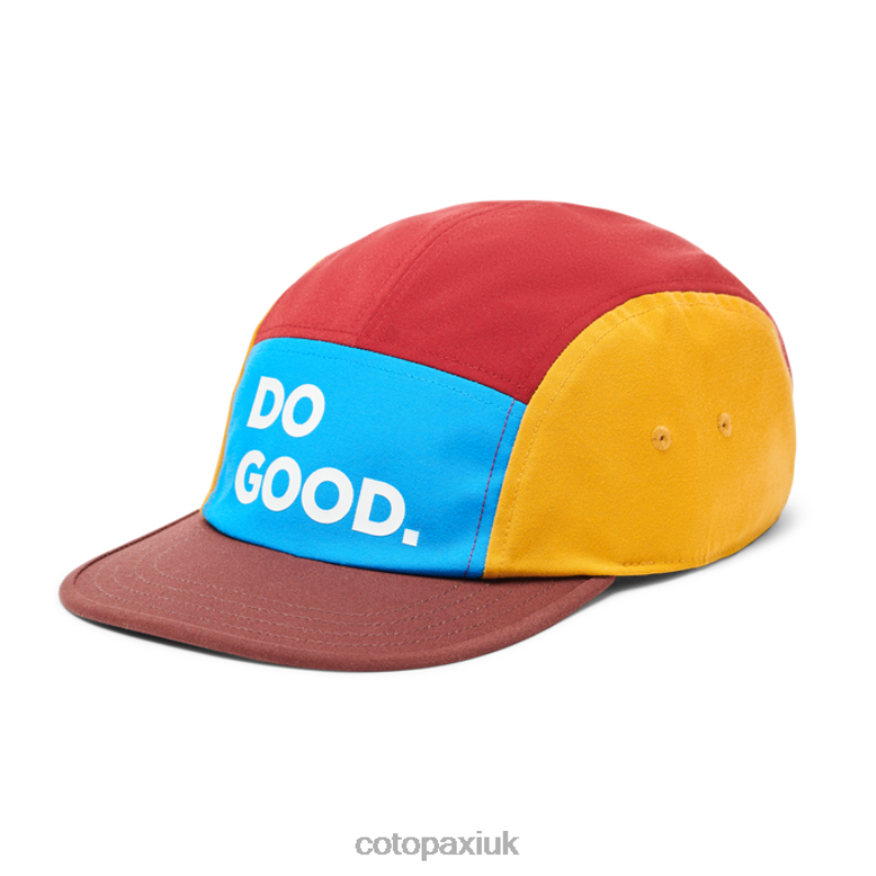 Cotopaxi UK - Do Good 5-Panel Hat Saltwater-Chestnut Original Cotopaxi X4X0H645