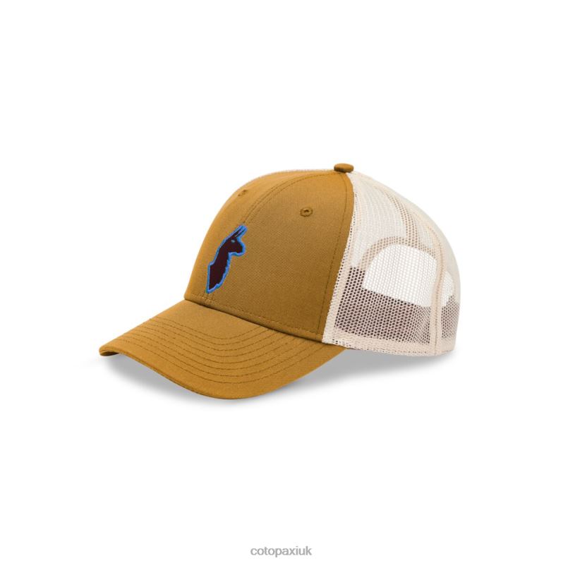 Cotopaxi UK - Hot Amber The Llama Trucker Hat Cotopaxi X4X0H855