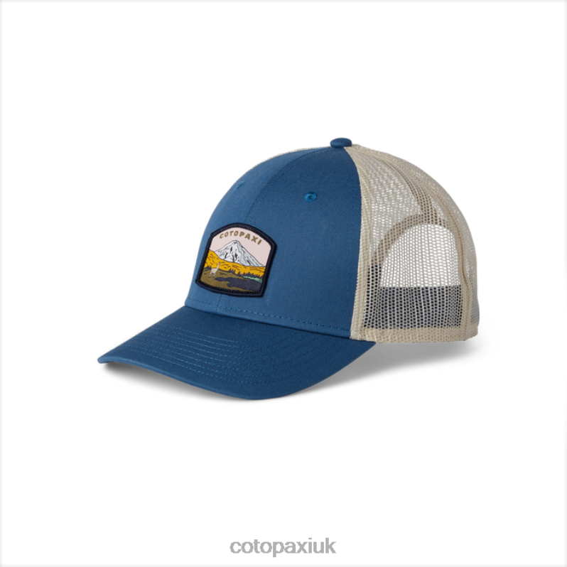 Cotopaxi UK - Llamascape Trucker Hat Brand Denim Cotopaxi X4X0H654