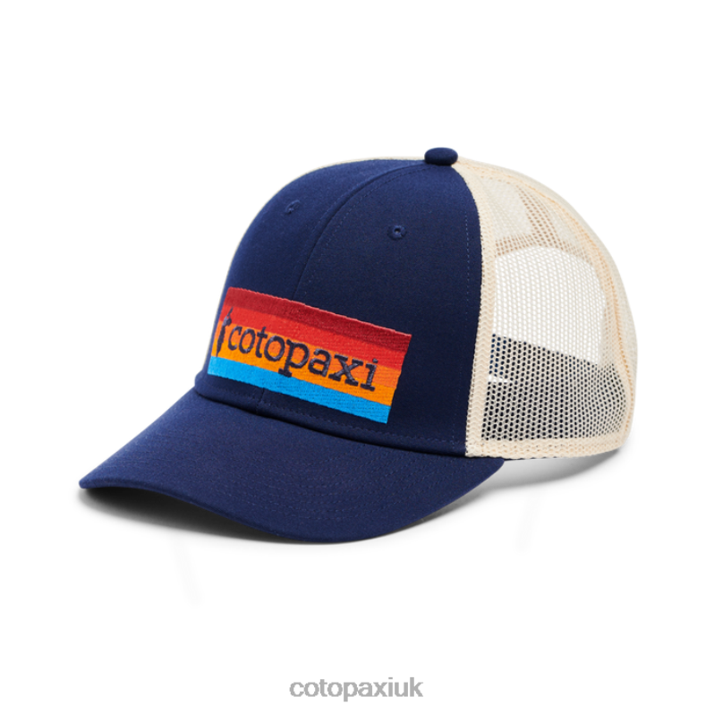 Cotopaxi UK - Origins On the Horizon Trucker Hat Maritime Cotopaxi X4X0H664