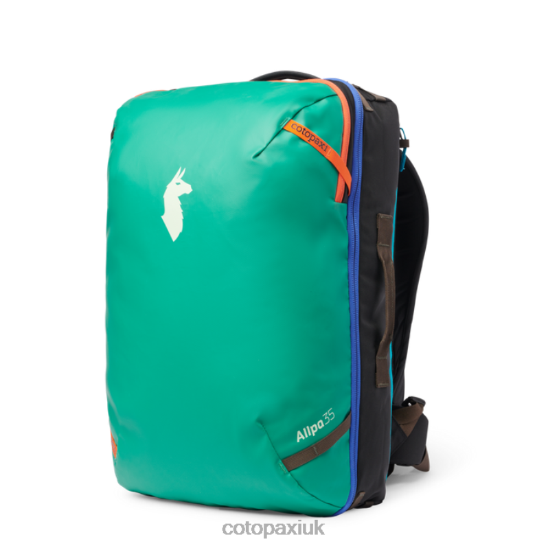 Cotopaxi Backpack UK - Verde New Allpa 35L Travel Pack Cotopaxi X4X0H538