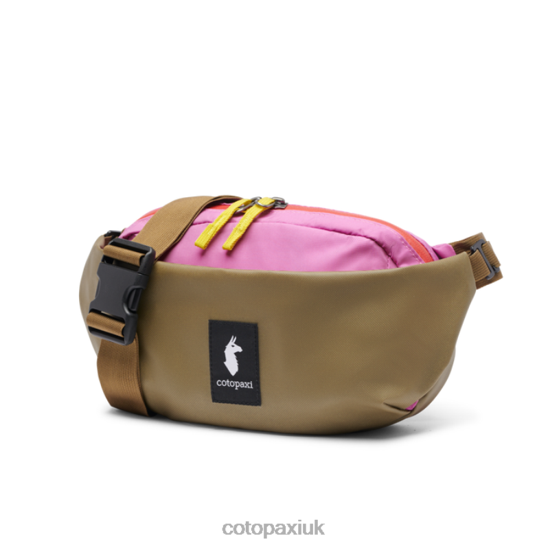 Cotopaxi UK - Coso 2L Hip Pack Cada Día Brands Oak-Dahlia Cotopaxi X4X0H600