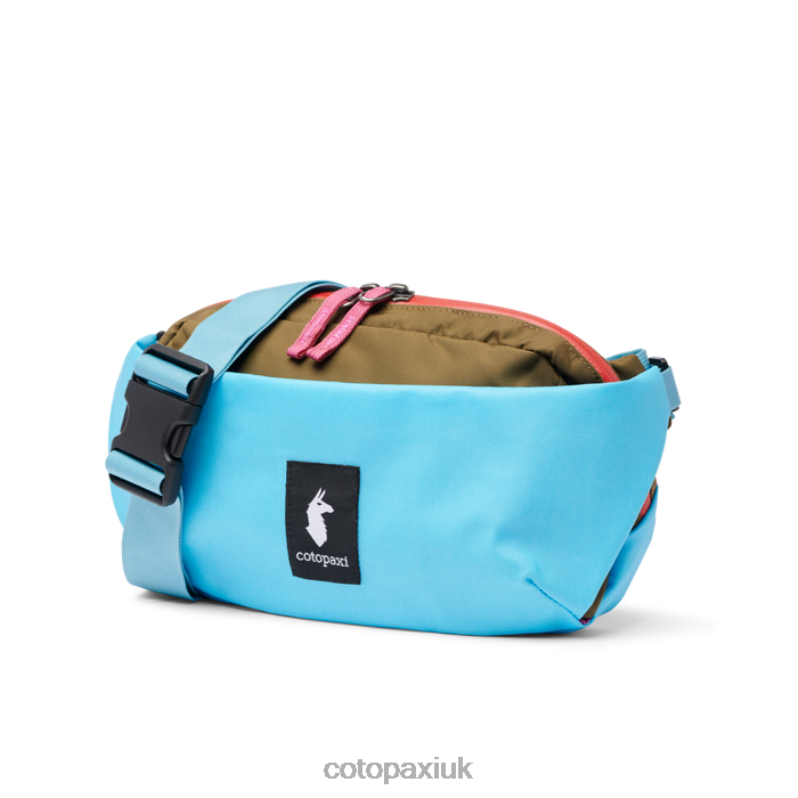 Cotopaxi UK - Coso 2L Hip Pack Cada Día Collections Blue Sky-Oak Cotopaxi X4X0H596