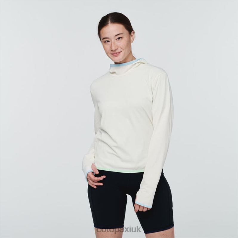 Cotopaxi UK - Bone Sombra Sun Hoodie Women Origins Cotopaxi X4X0H224