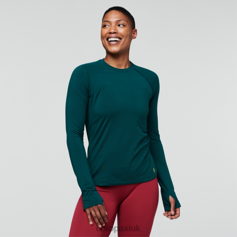 Cotopaxi UK - Deep Ocean Hot Liso Baselayer Top Women Cotopaxi X4X0H217