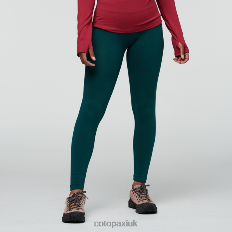 Cotopaxi UK - Fashion Deep Ocean Liso Baselayer Bottom Women Cotopaxi X4X0H220